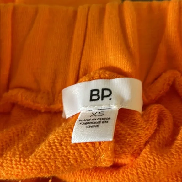 Bp bright orange cargo shorts festival edm summer neon be proud pride - Picture 5 of 6